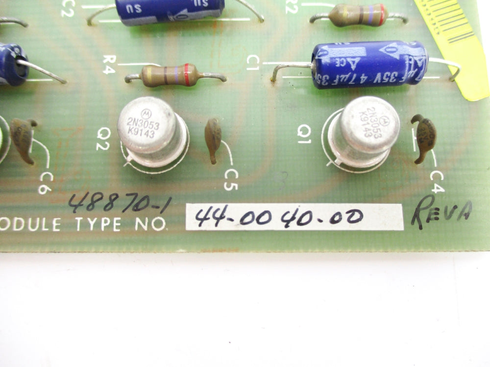 GETTYS 44-0040-00 REV. A UNMP