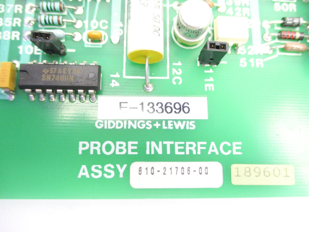 GIDDINGS & LEWIS 810-21706-00 UNMP