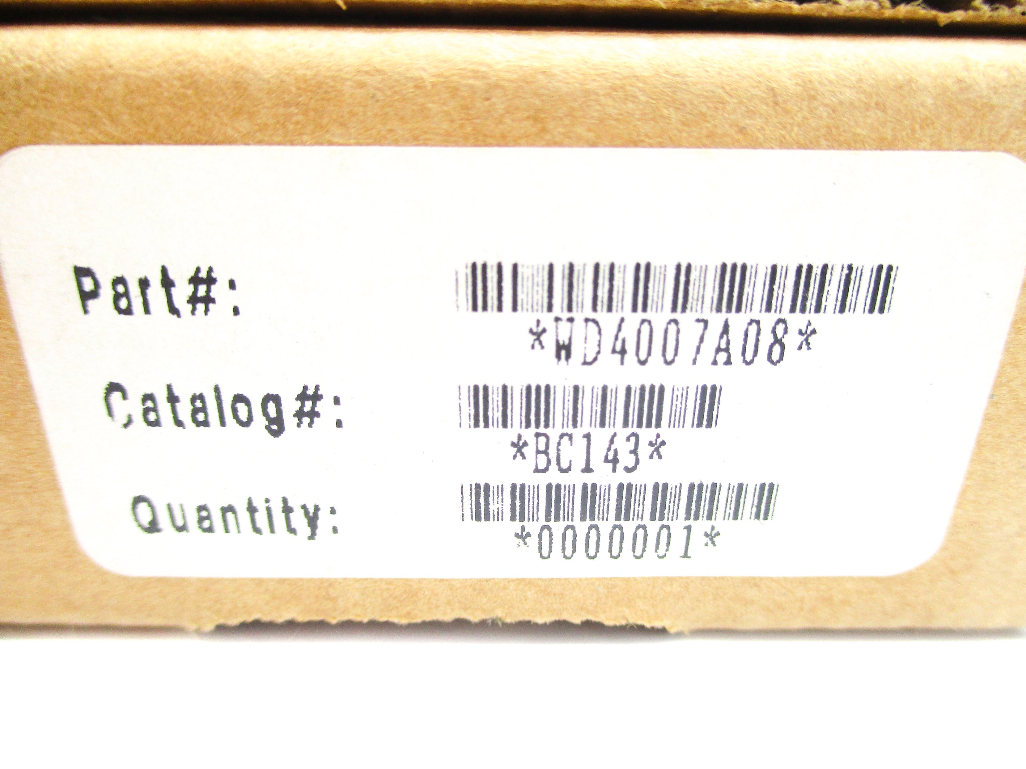 BALDOR BC143 WD4007A08 NSMP