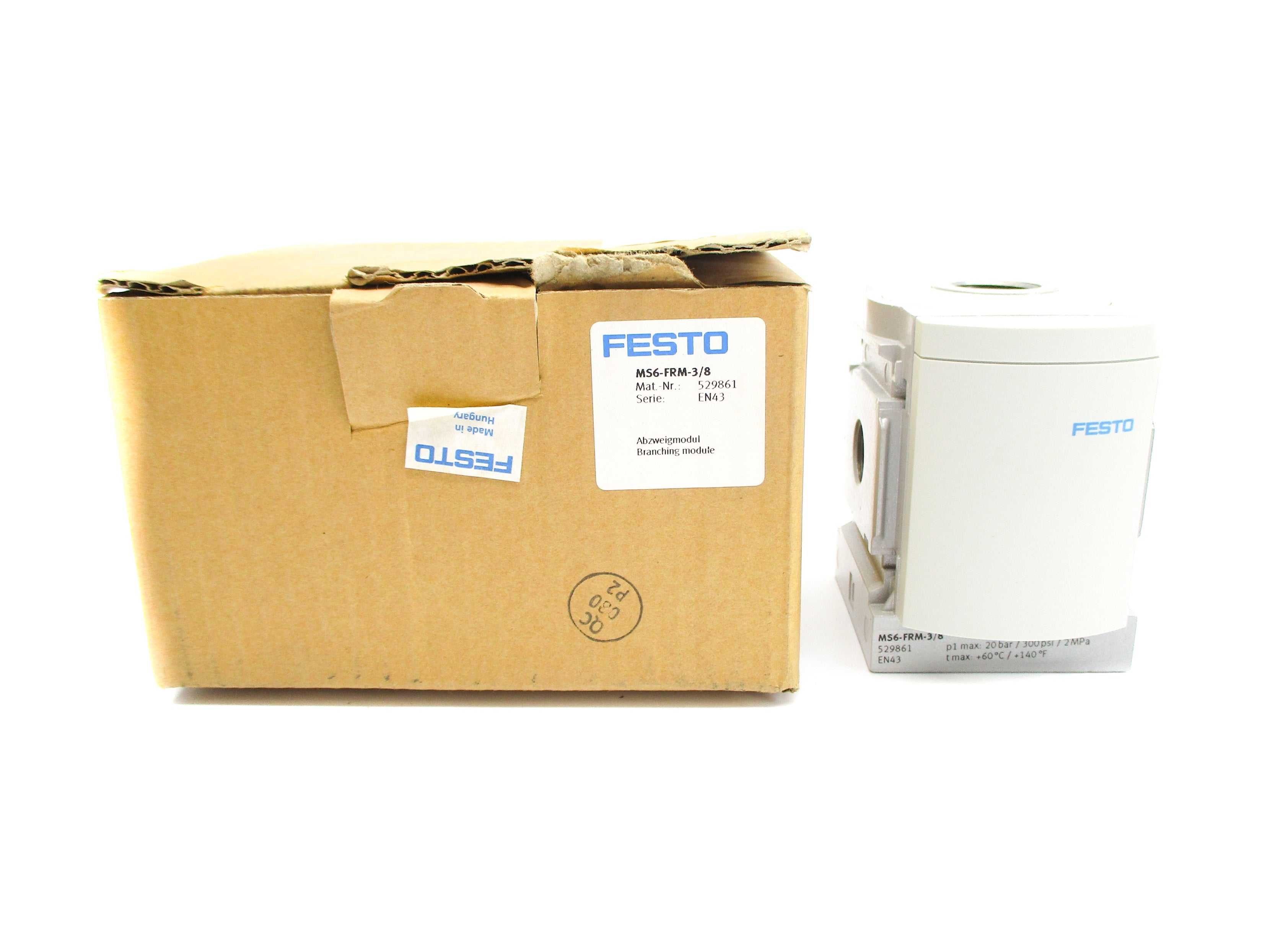 FESTO MS6-FRM-3/8 300PSI NSMP