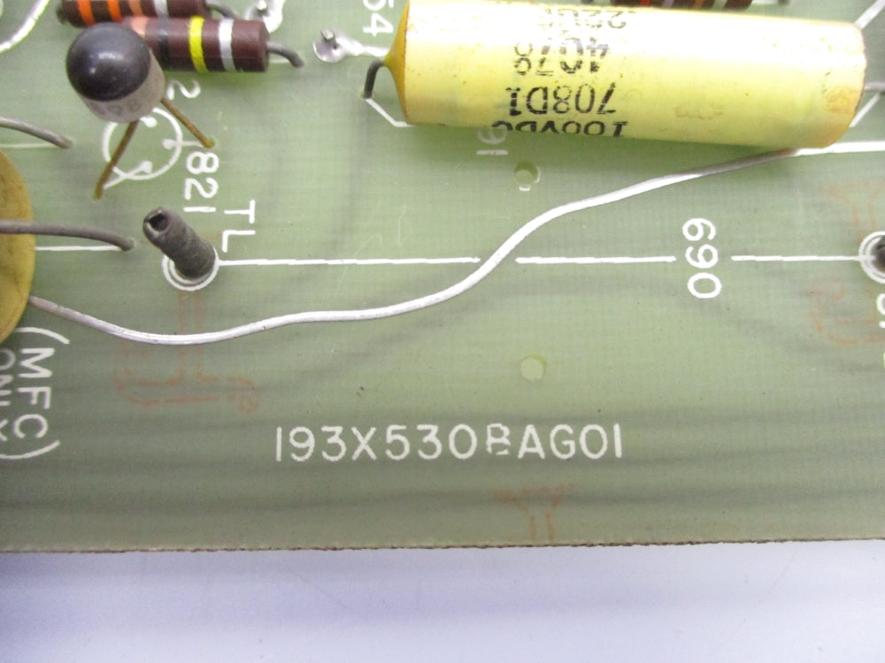 GENERAL ELECTRIC 193X530BAG01 UNMP