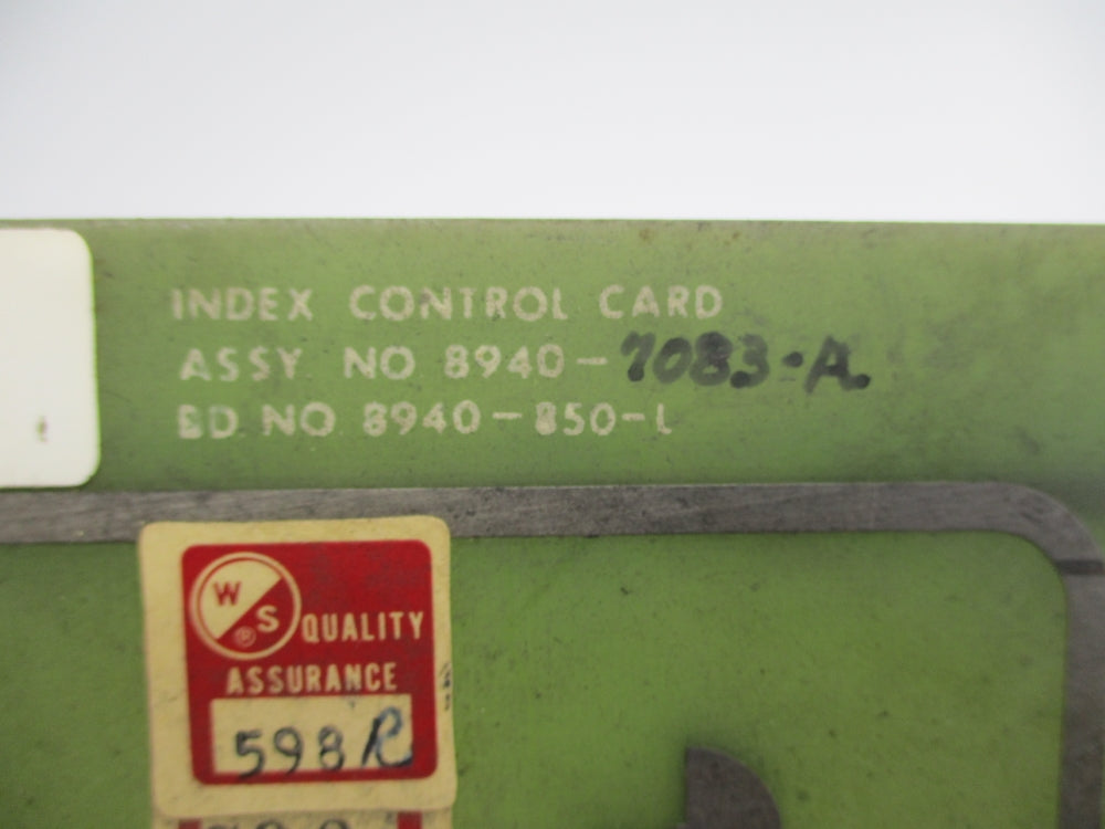 WARNER & SWASEY 8940-850-L UNMP