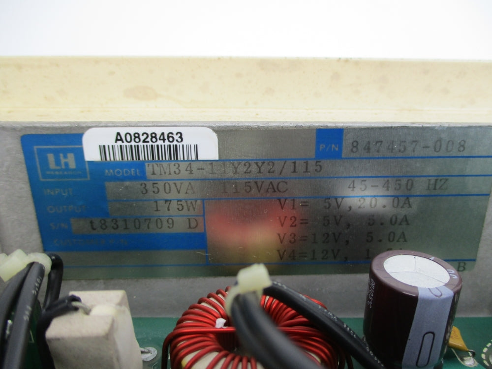 LH RESEARCH TM34-11Y2Y2/115 847457-008 UNMP