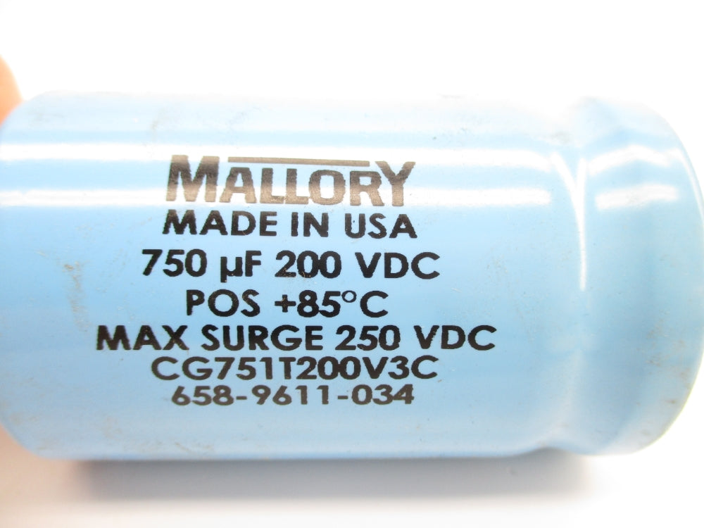 MALLORY CG751T200V3C 658-9611-034 NSNP