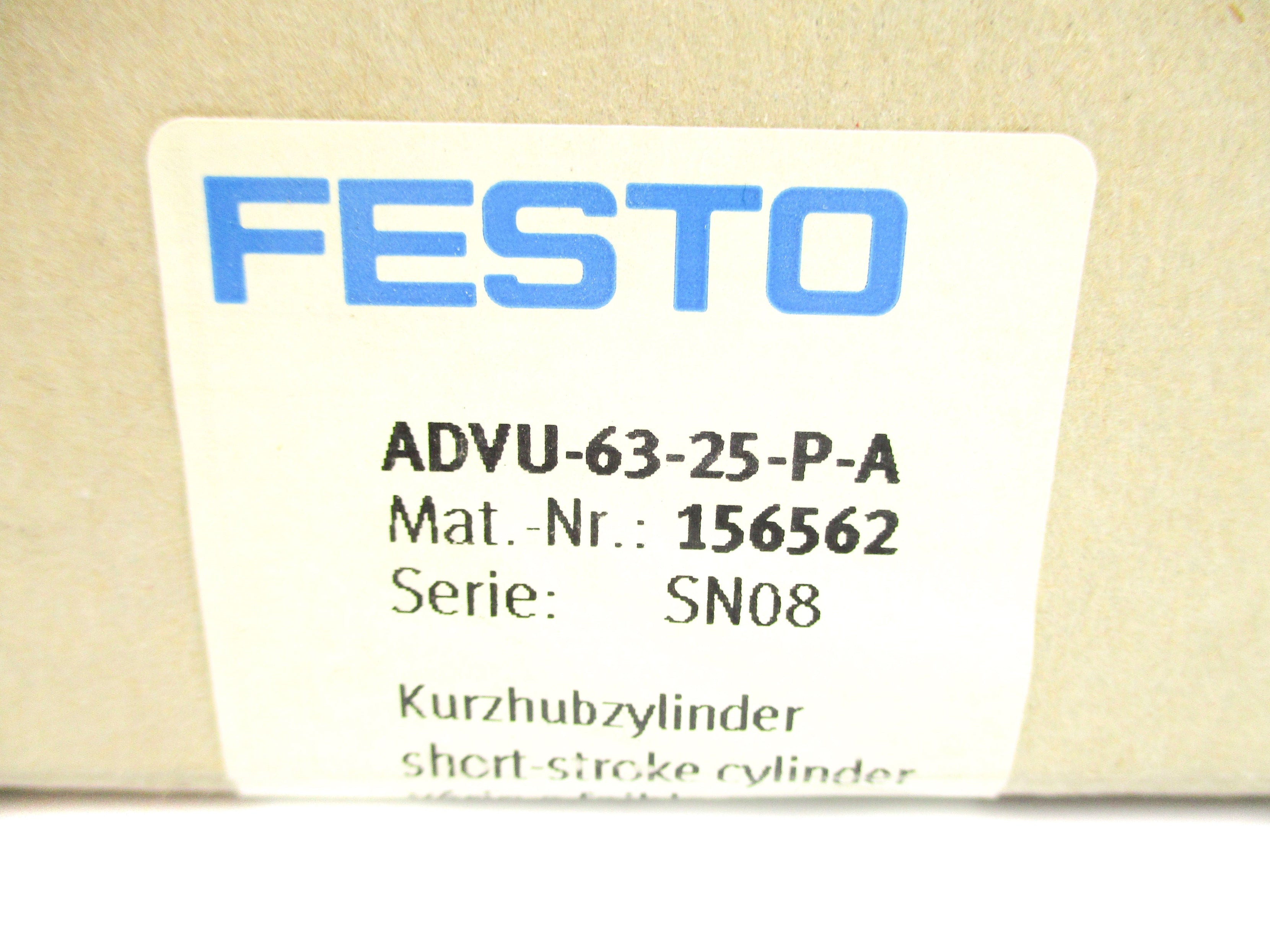 FESTO ADVU-63-25-P-A NSFS