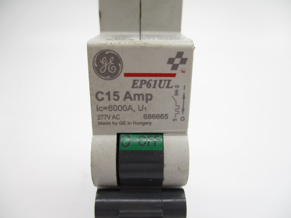 GENERAL ELECTRIC EP61ULC15 15A 277VAC NSNP
