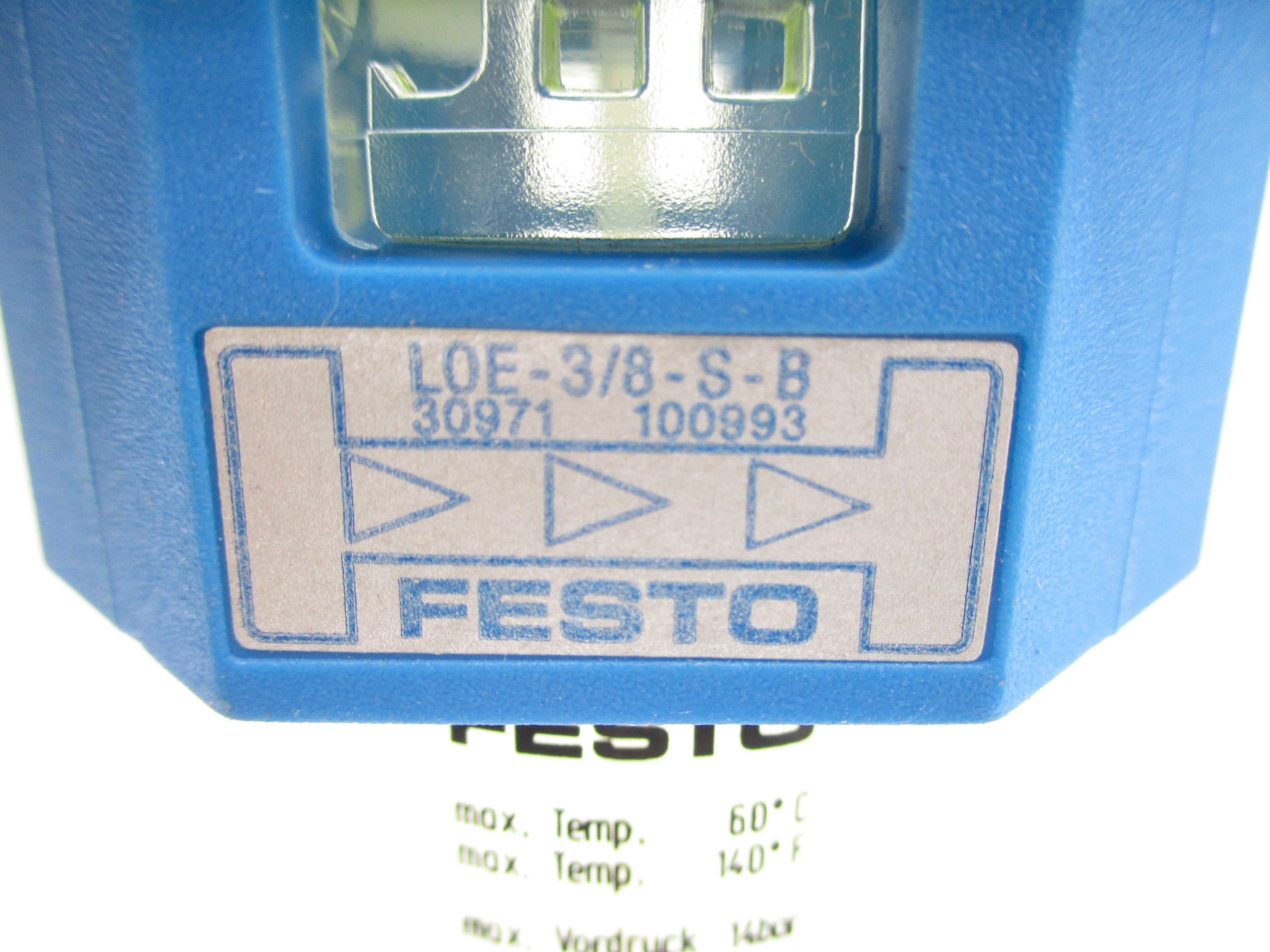 FESTO LOE-3/8-S-B NSNP