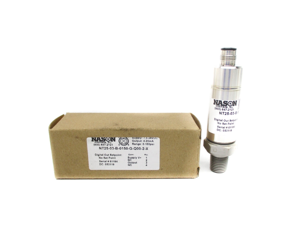 NASON NT25-03-B-0150-G-Q00-2-X 0-150PSI NSMP