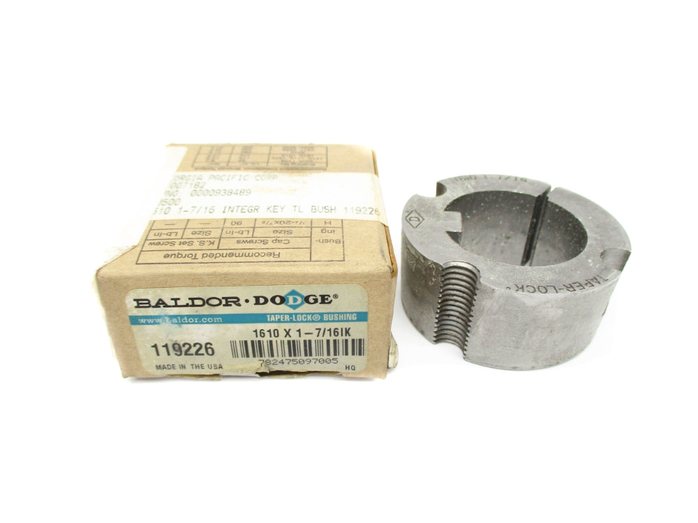 BALDOR DODGE 1610X1-7/16IK 119226 NSMP