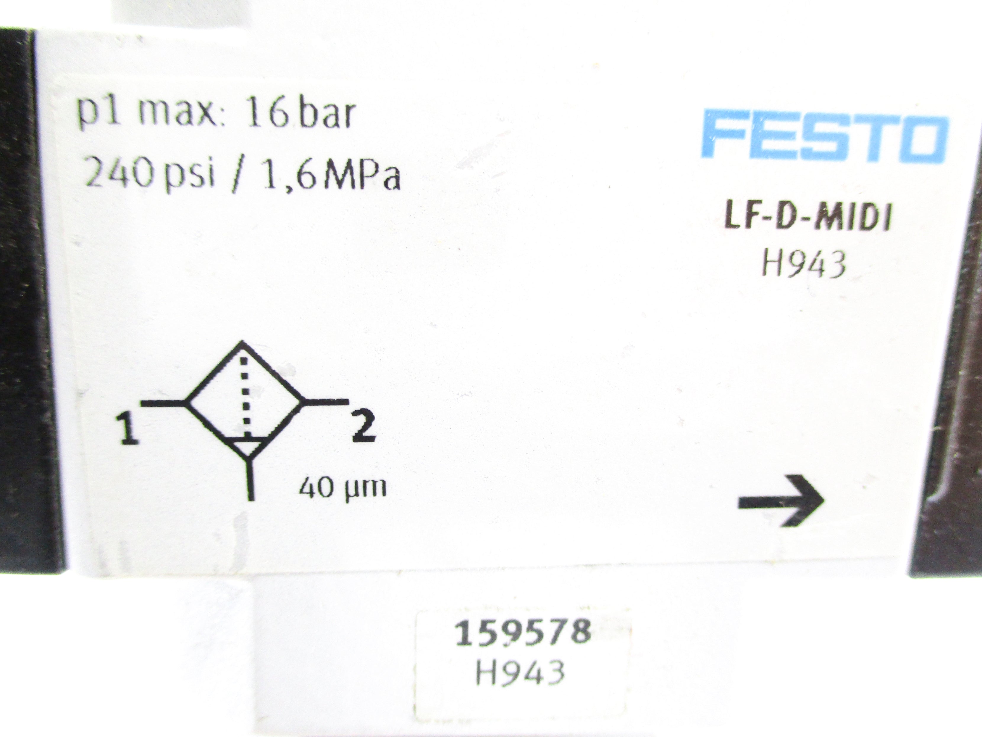 FESTO LF-D-MIDI 240PSI NSNP