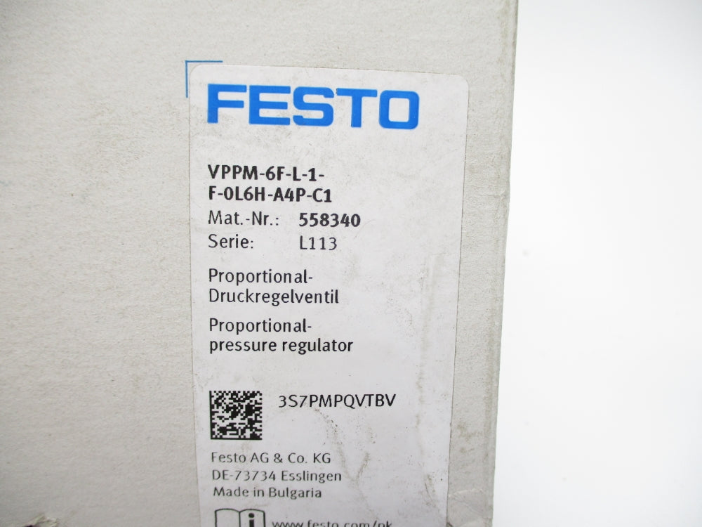 FESTO VPPM-6F-L-1-F-0L6H-A4P-C1 558340 NSMP
