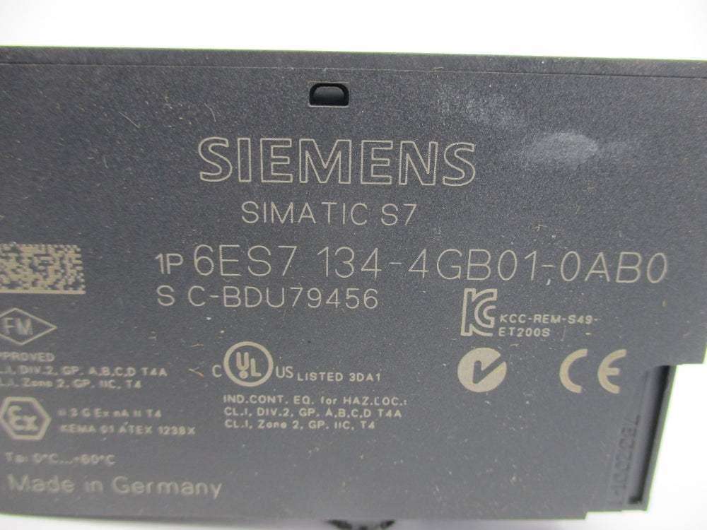 SIEMENS 6ES7134-4GB01-0AB0 NSNP