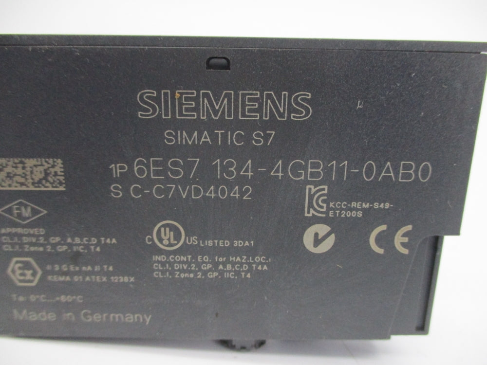 SIEMENS 6ES7134-4GB11-0AB0 NSNP