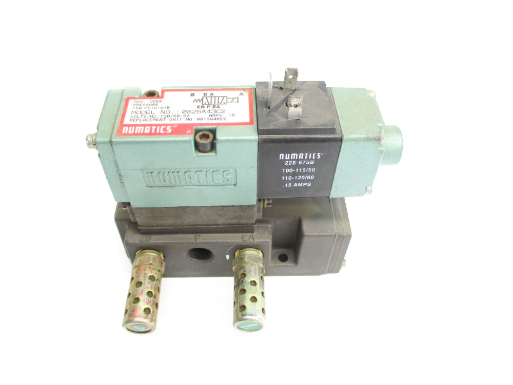 NUMATICS 082SA43C2 150PSIG 120V UNMP