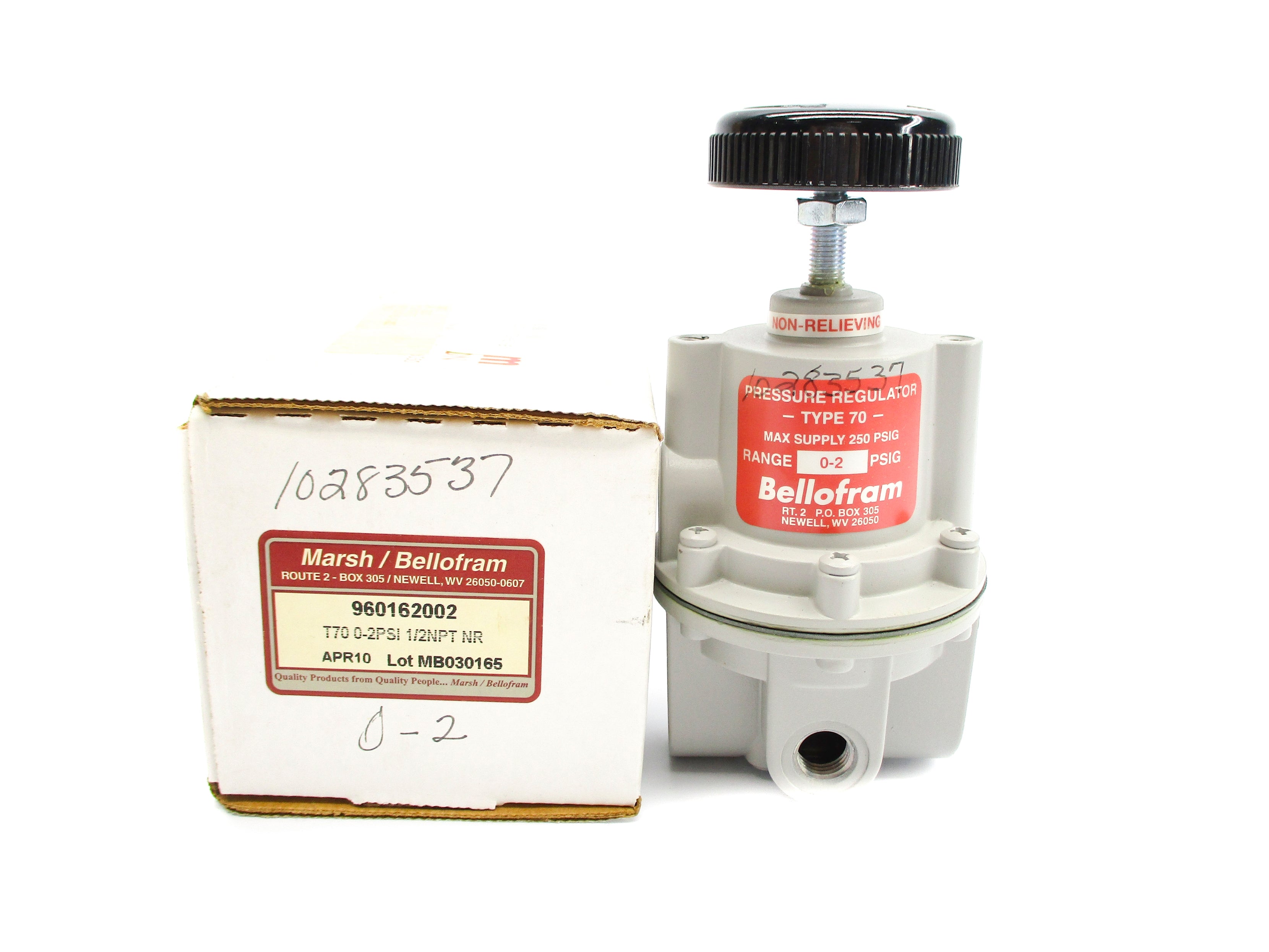 MARSH/BELLOFRAM 960162002 T70 0-2PSI NSMP