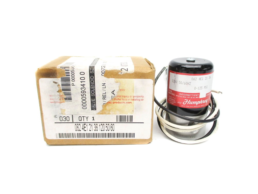 HUMPHREY 062-4E1-21-36 120V 0-125PSI NSMP