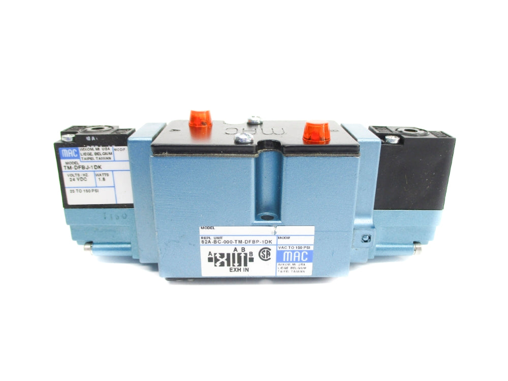 MAC 82A-BC-000-TM-DFBP-1DK 150PSI 24VDC NSNP