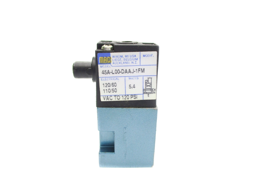 MAC 45A-L00-DAAJ-1FM 120PSI 110/120V NSNP