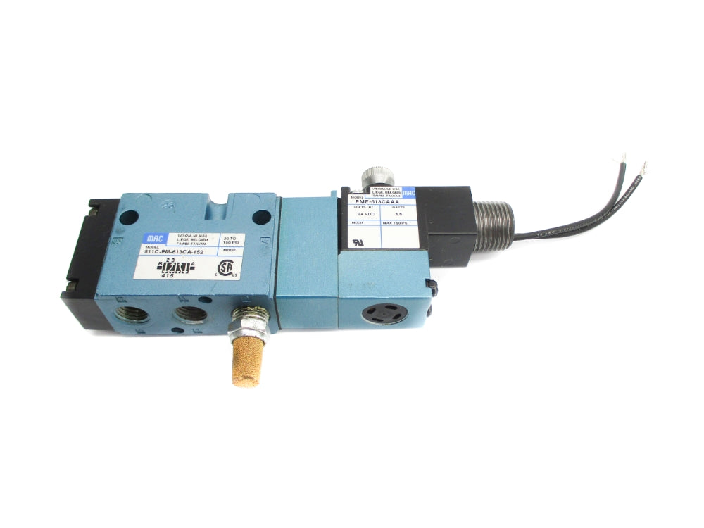 MAC 811C-PM-613CA-152 20-150PSI 24VDC UNMP