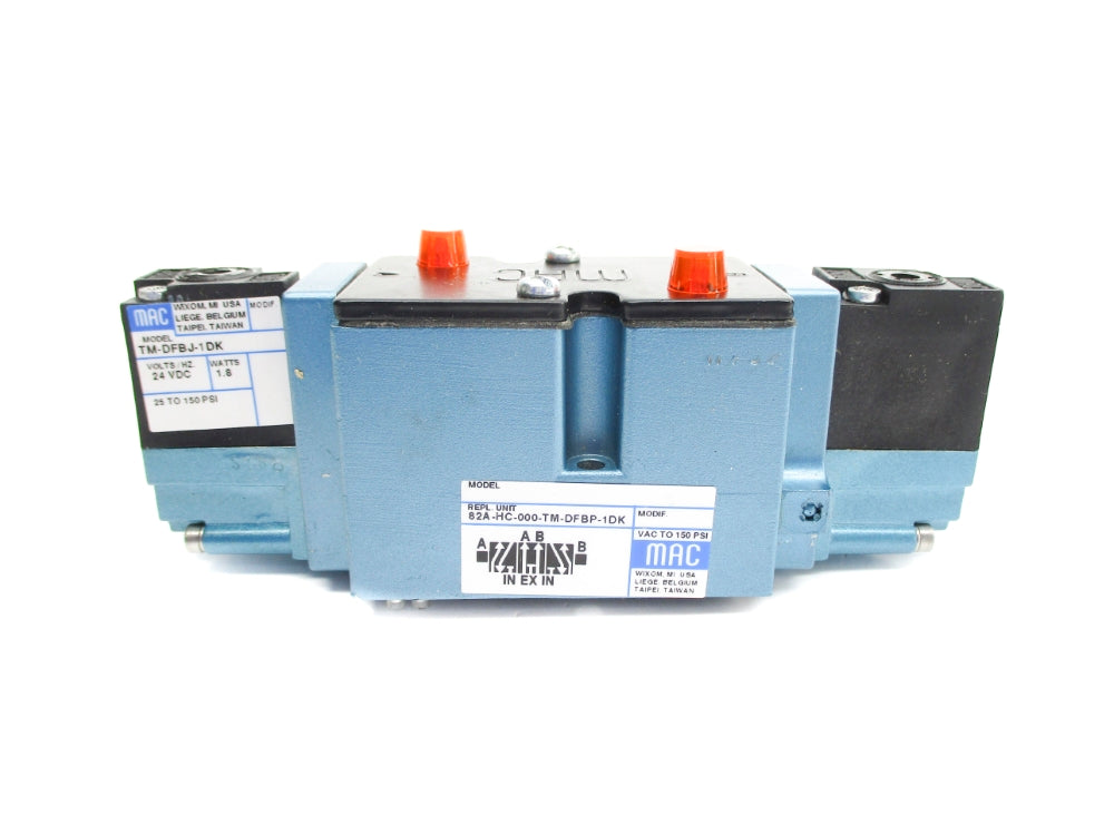 MAC 82A-HC-000-TM-DFBP-1DK 150PSI 24VDC NSNP