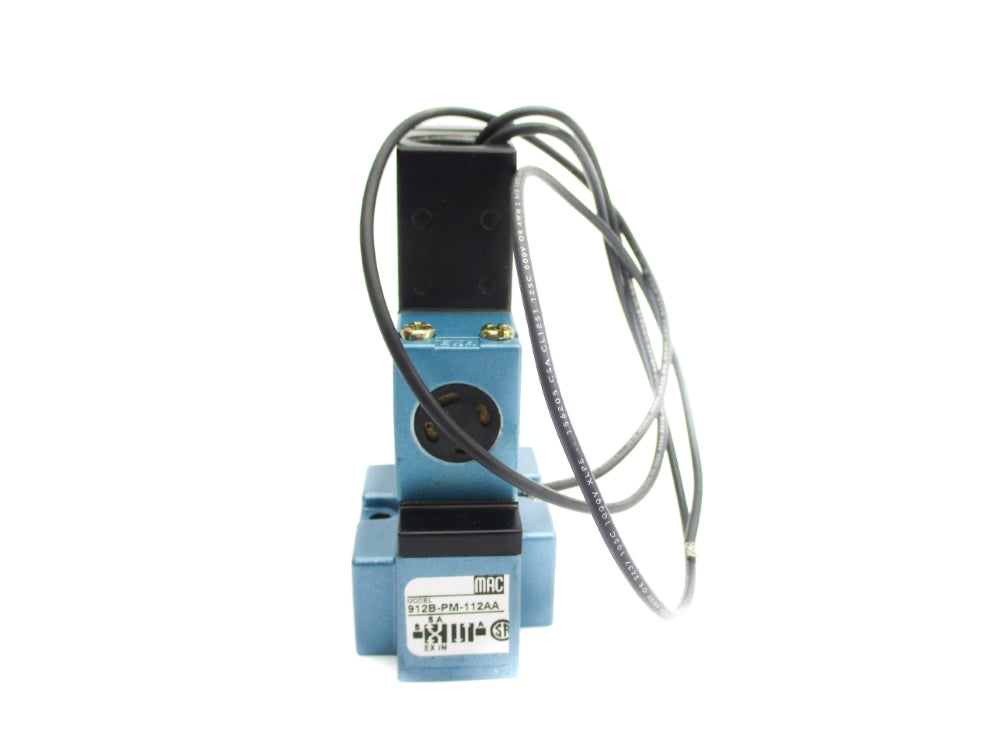 MAC 912B-PM-112AA 25-150PSI 120/60 110/50 NSNP