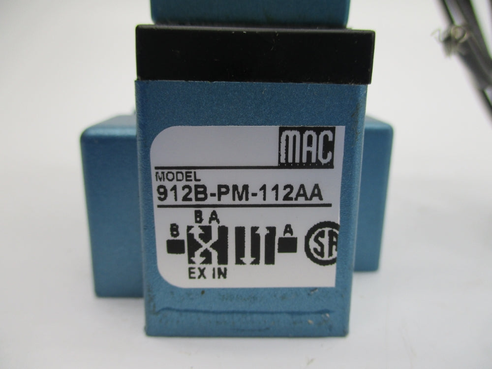 MAC 912B-PM-112AA 25-150PSI 120/60 110/50 NSNP