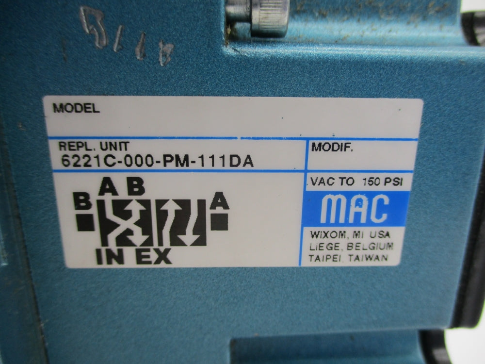 MAC 6221C-000-PM-111DA (AS PICTURED)  NSNP