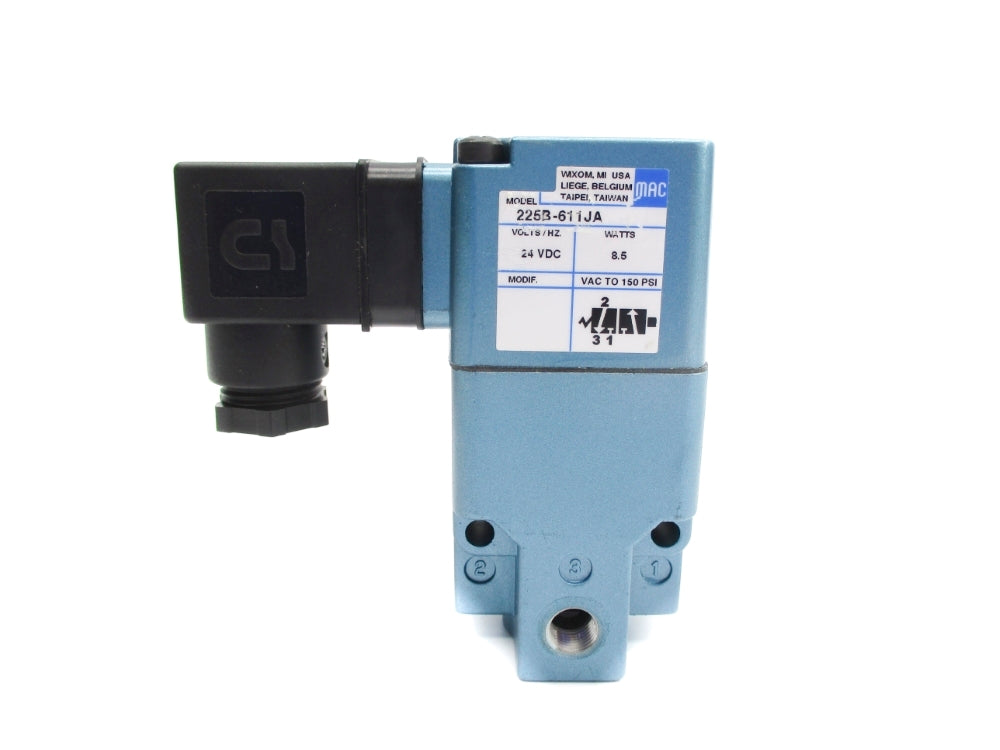 MAC 225B-611JA 150PSI 24VDC NSNP