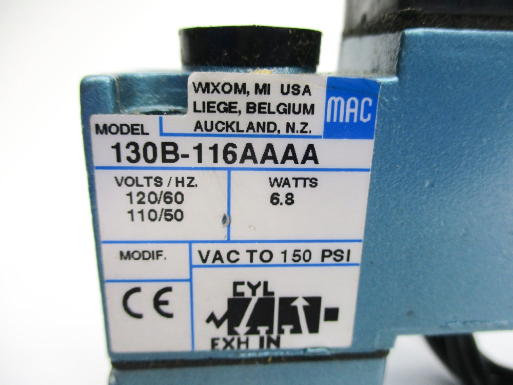 MAC 130B-116AAAA 150PSI 110/120V NSNP