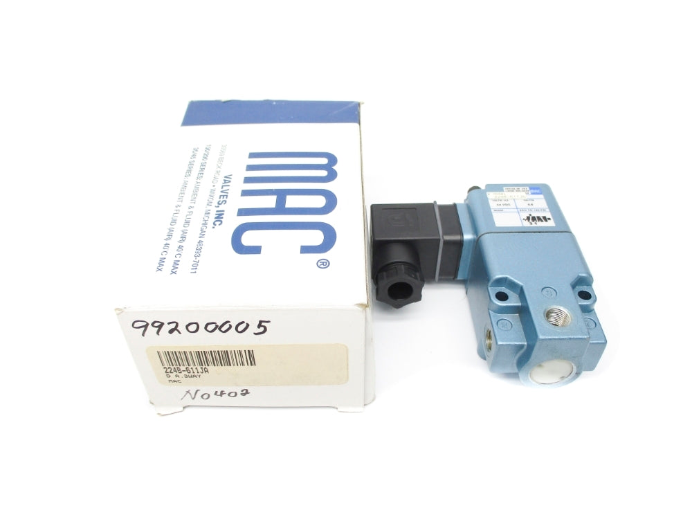 MAC 224B-611JA 150PSI 24VDC NSMP