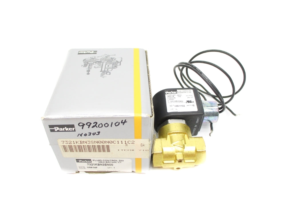 PARKER 7321KBN3SN00N0C111C2 3-60PSI 24VDC NSMP