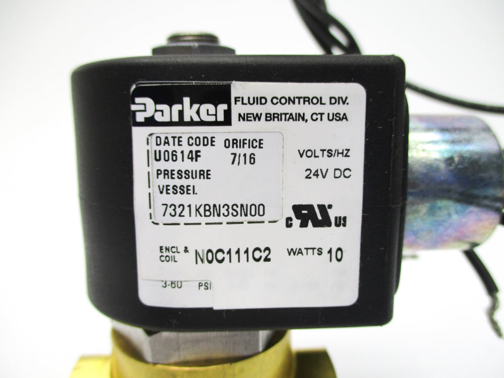 PARKER 7321KBN3SN00N0C111C2 3-60PSI 24VDC NSMP