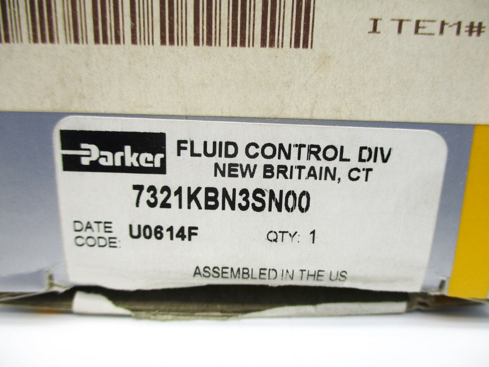 PARKER 7321KBN3SN00N0C111C2 3-60PSI 24VDC NSMP