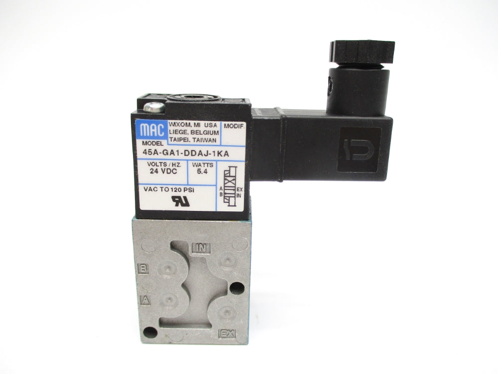 MAC 45A-GA1-DDAJ-1KA 120PSI 24VDC NSMP