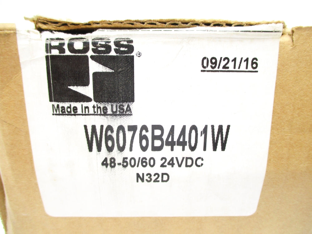 ROSS W6076B4401W 24VDC NSMP