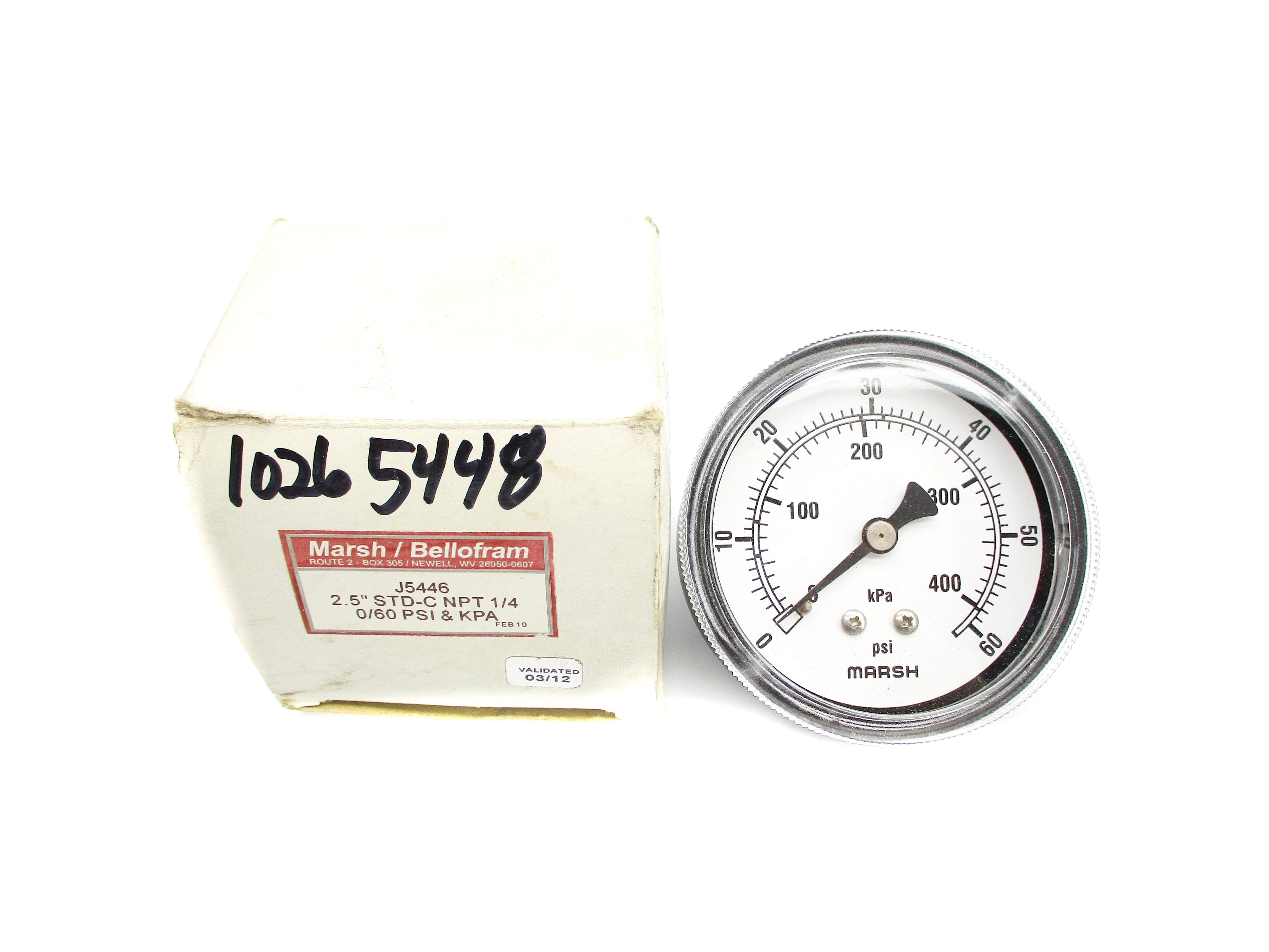 MARSH/BELLOFRAM J5446 60PSI NSMP