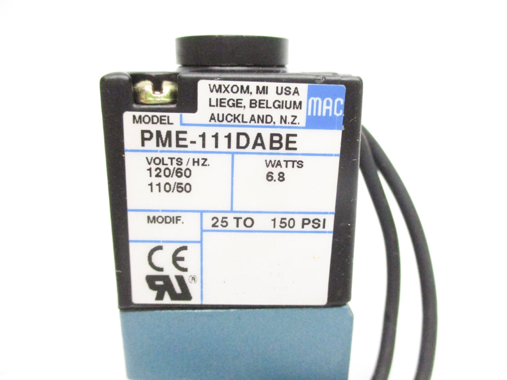 MAC PME-111DABE 120/60 110/50 150PSI NSMP