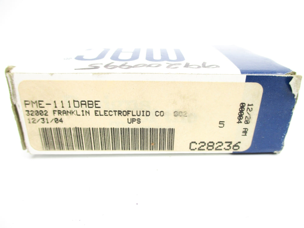 MAC PME-111DABE 120/60 110/50 150PSI NSMP