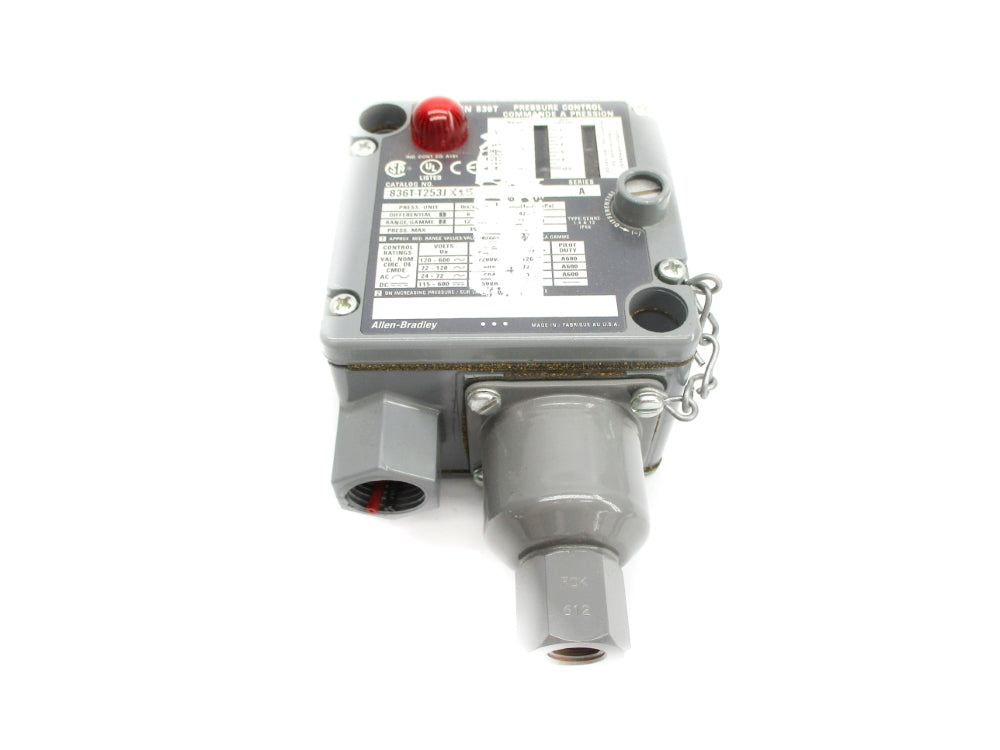 INDUSTRIAL SPARE PART 836T-T253JX15 SER. A 12-150PSI (AS PICTURED) NSNP