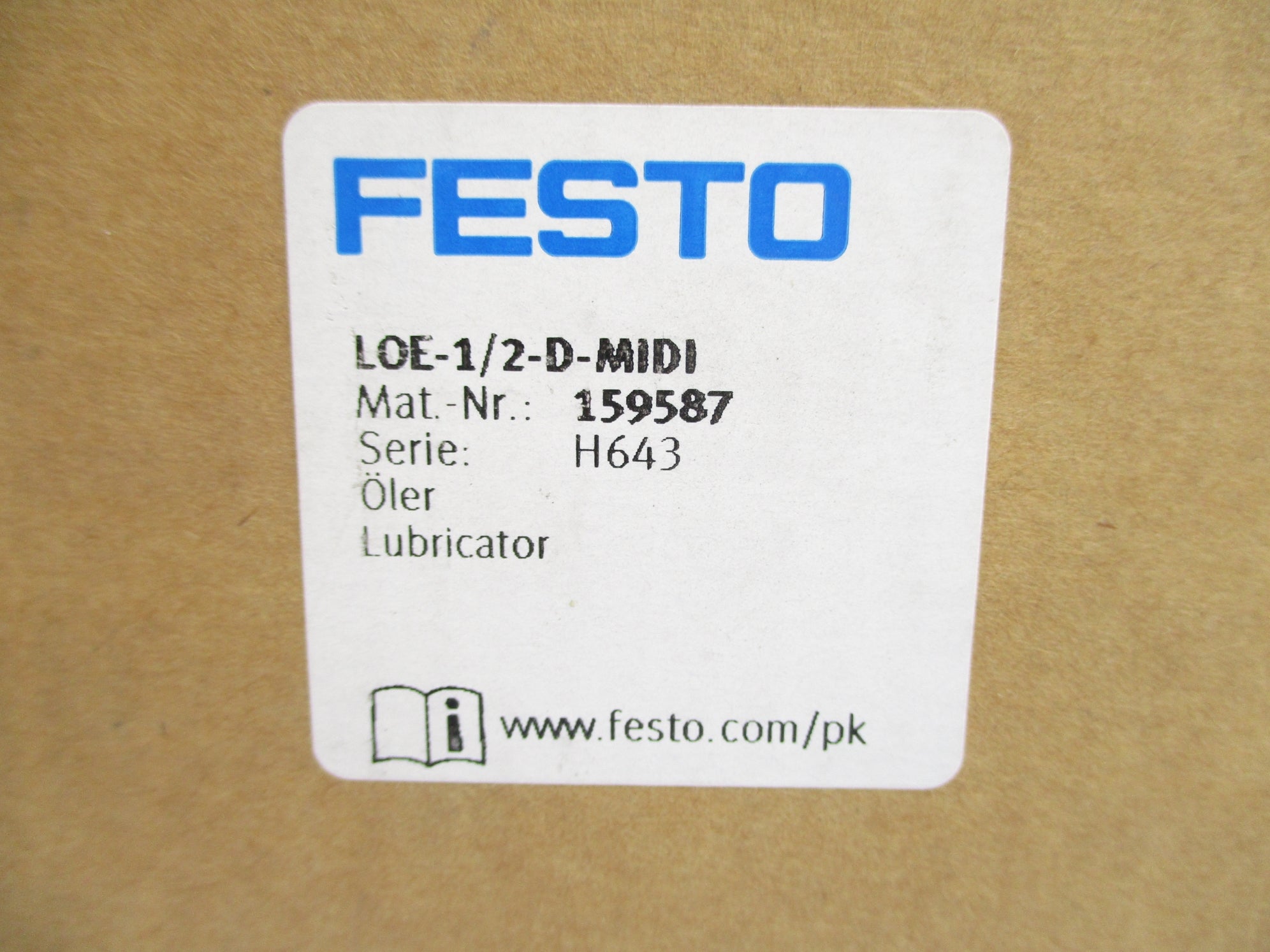 FESTO LOE-1/2-D-MIDI 159587 NSMP