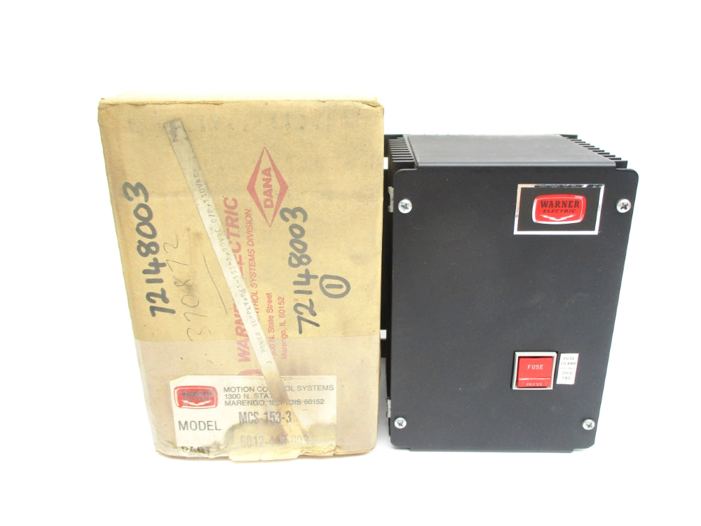 WARNER ELECTRIC MCS-153-3 6012-448-003 NSMP