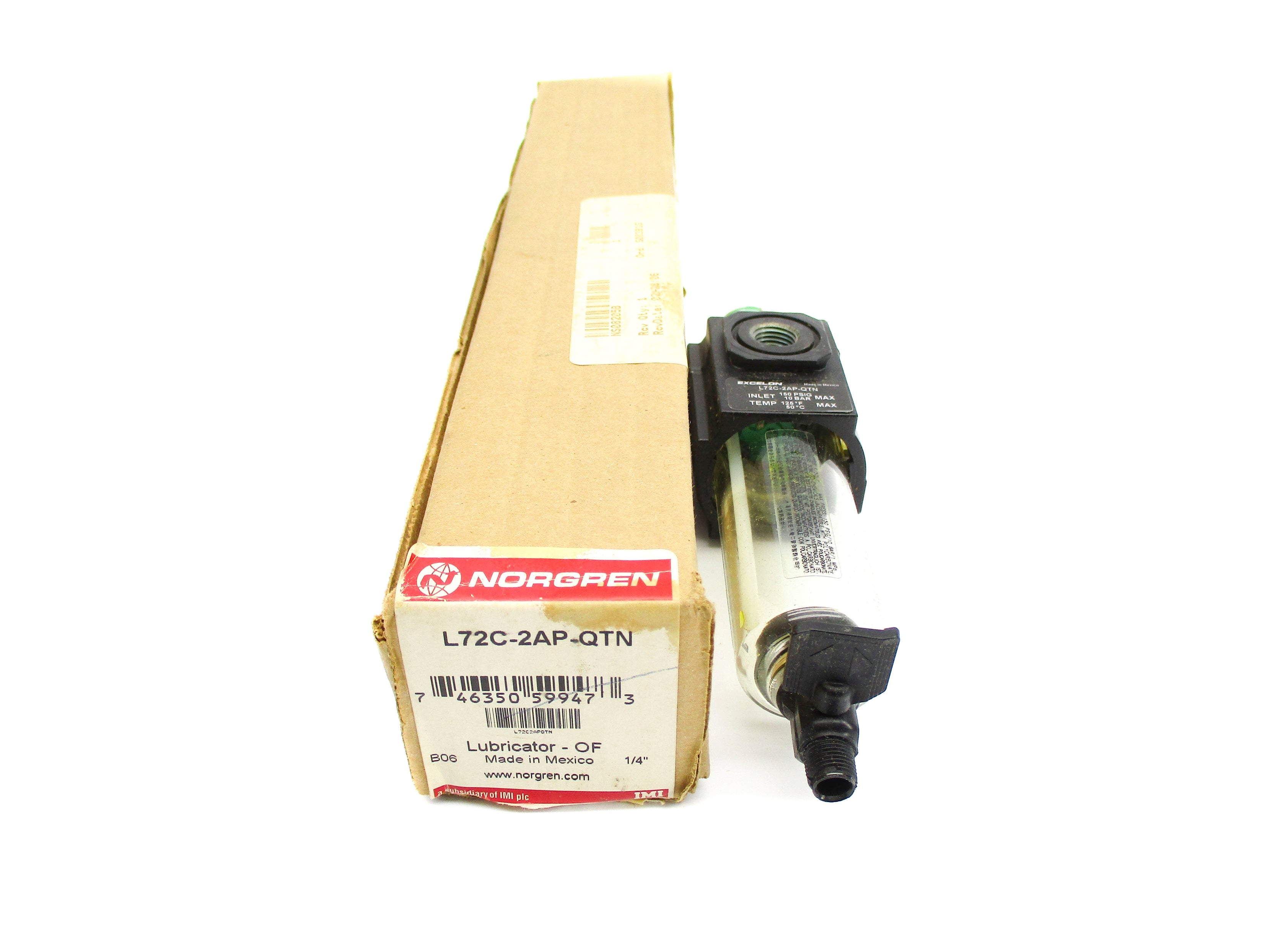 NORGREN L72C-2AP-QTN 150PSIG NSMP