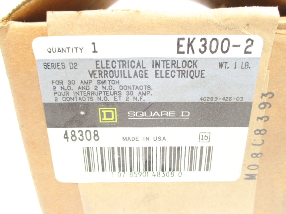 SQUARE D EK300-2 SER. D2 30A NSMP
