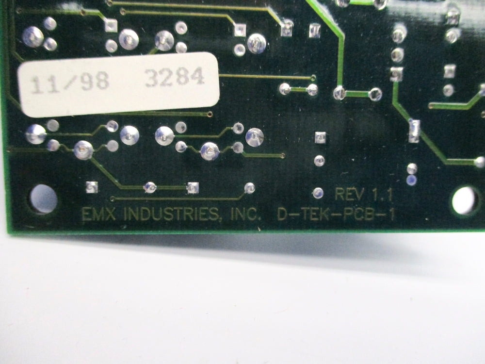 EMX INDUSTRIES D-TEK-PCB-1 REV. 1.1 NSNP
