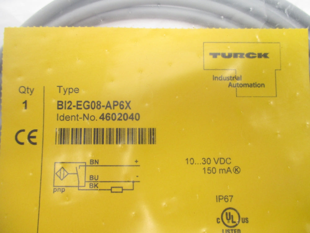 TURCK BI2-EG08-AP6X 4602040 10-30VDC NSMP