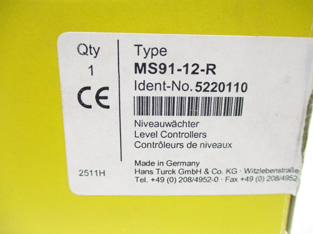 TURCK MS91-12-R 5220110 NSMP