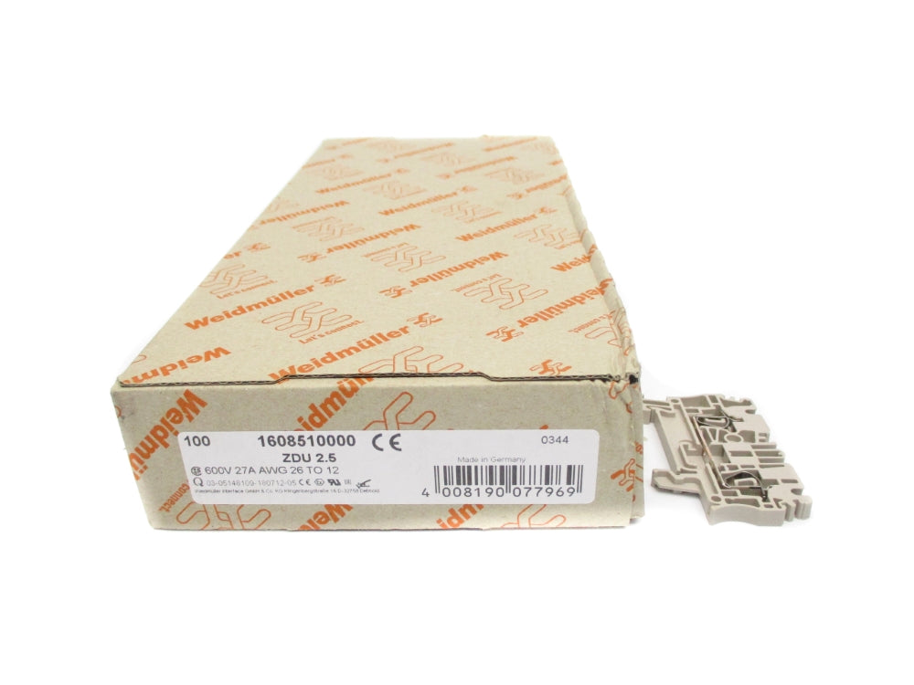 WEIDMULLER 1608510000 (PKG OF 100) NSMP