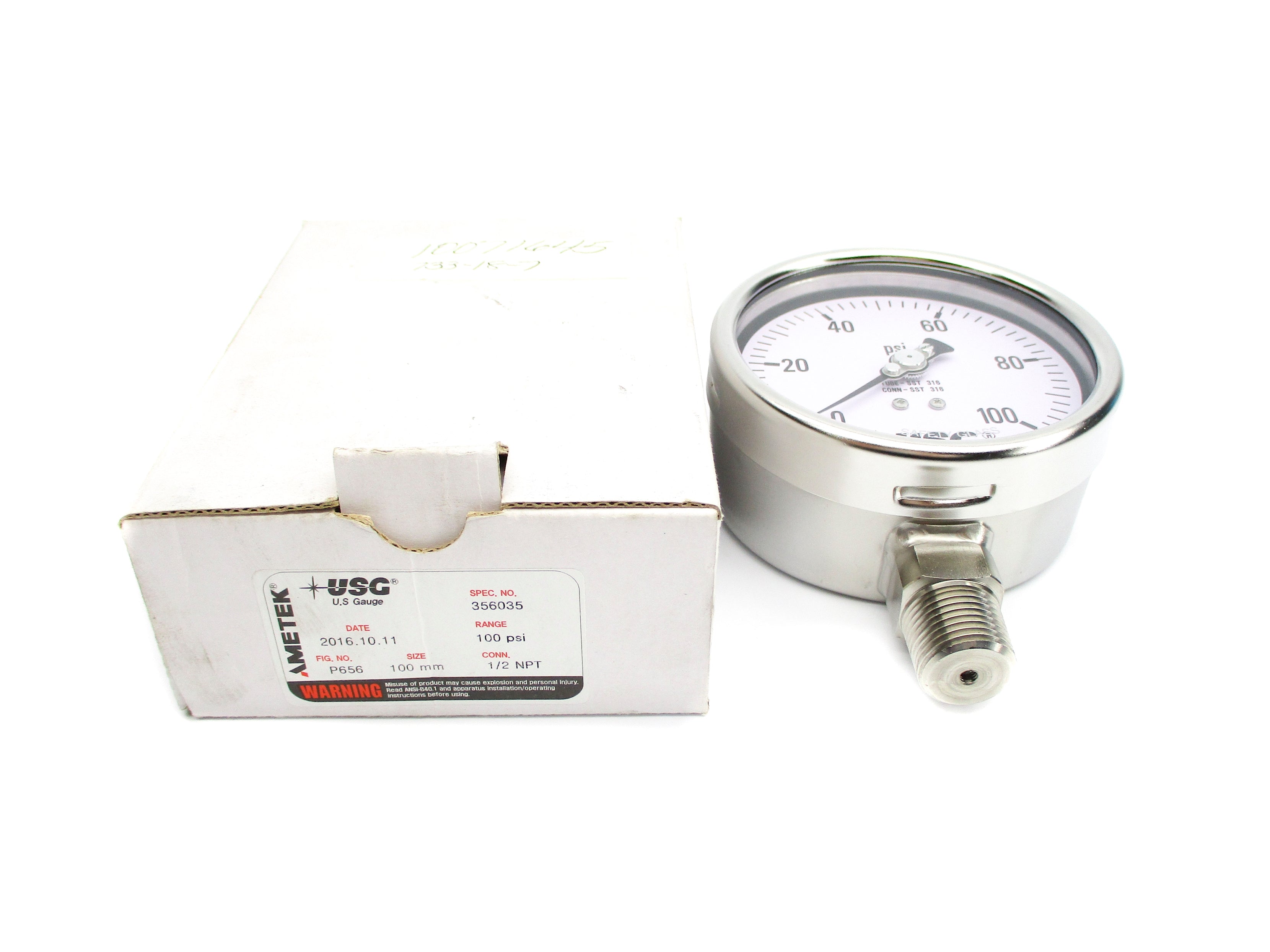 AMETEK 356035 P656 100PSI NSMP