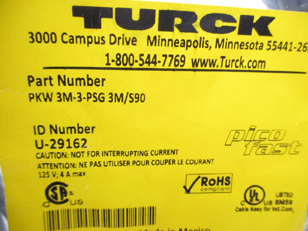 TURCK PKW3M-3-PSG3M/S90 U-29162 NSMP