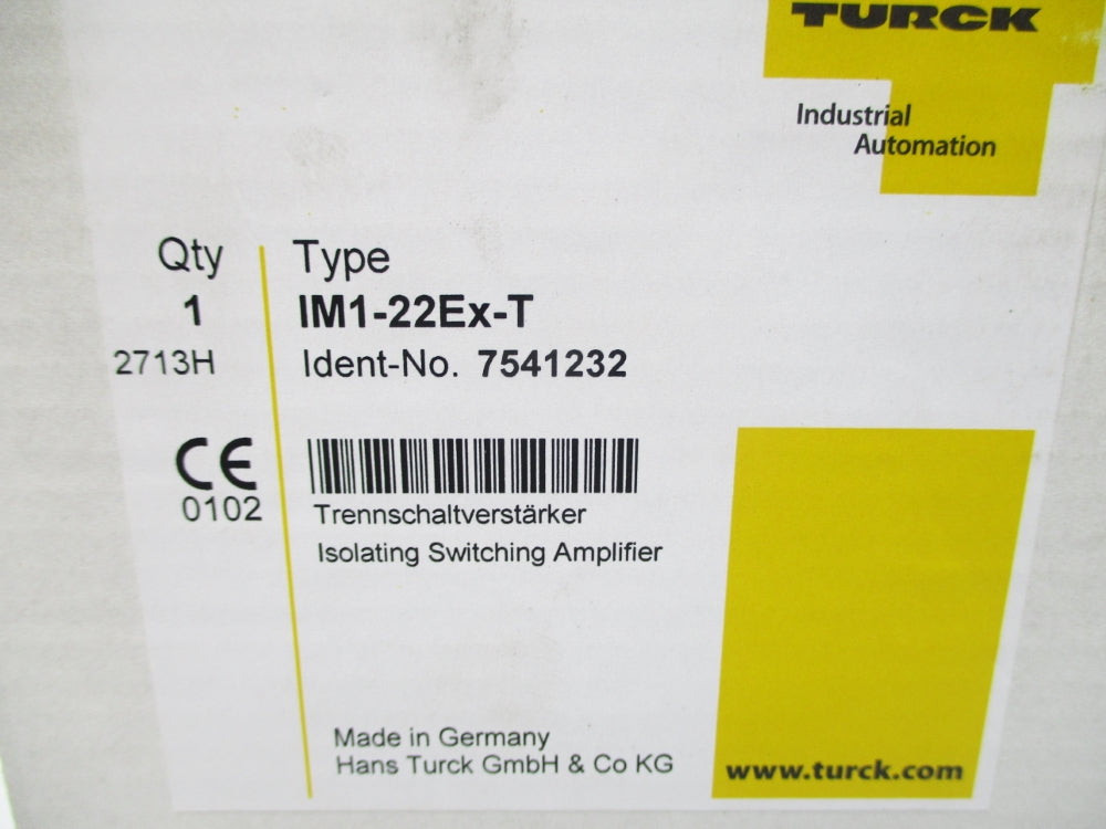 TURCK IM1-22EX-T 7541232 NSMP